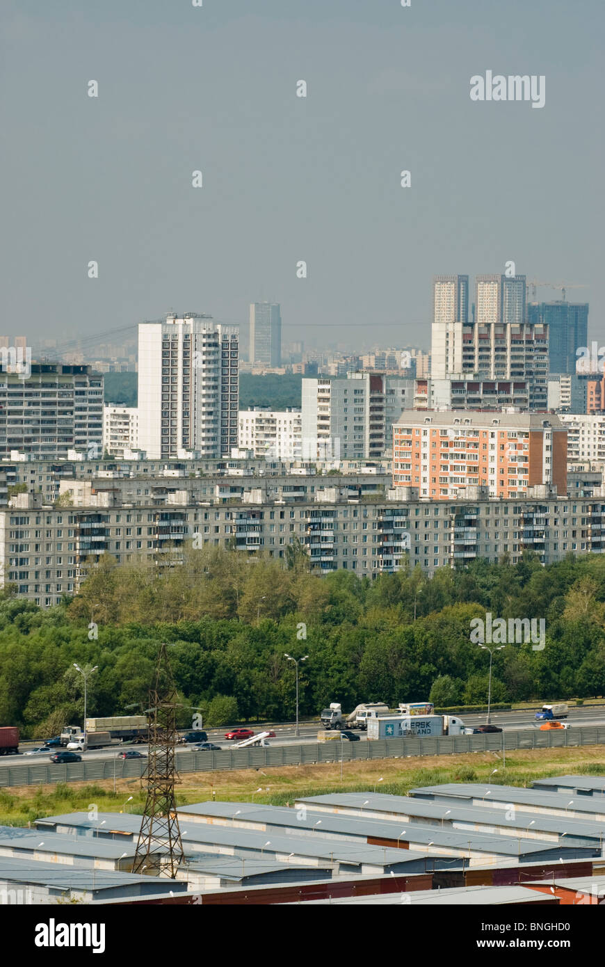 Città di mosca-scape Foto Stock