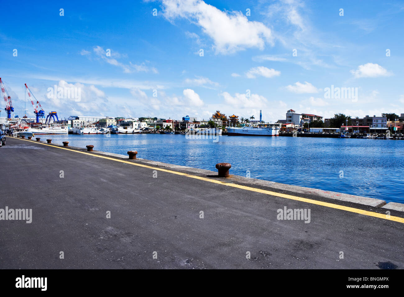 Riva del museo di Marine Exploration Kaohsiung, Taiwan meridionale Foto Stock