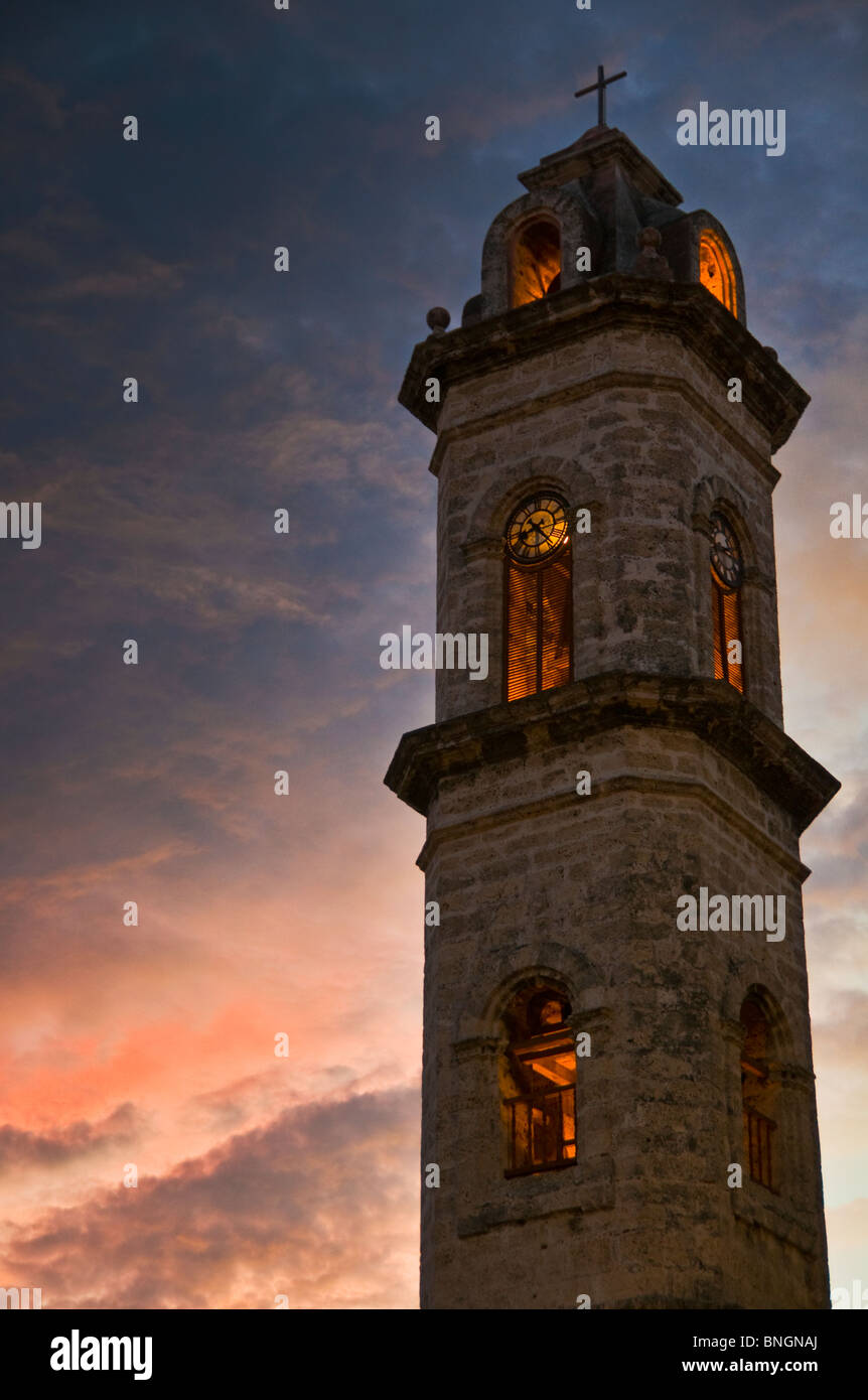 La Cattedrale, l'Avana, Cuba Foto Stock