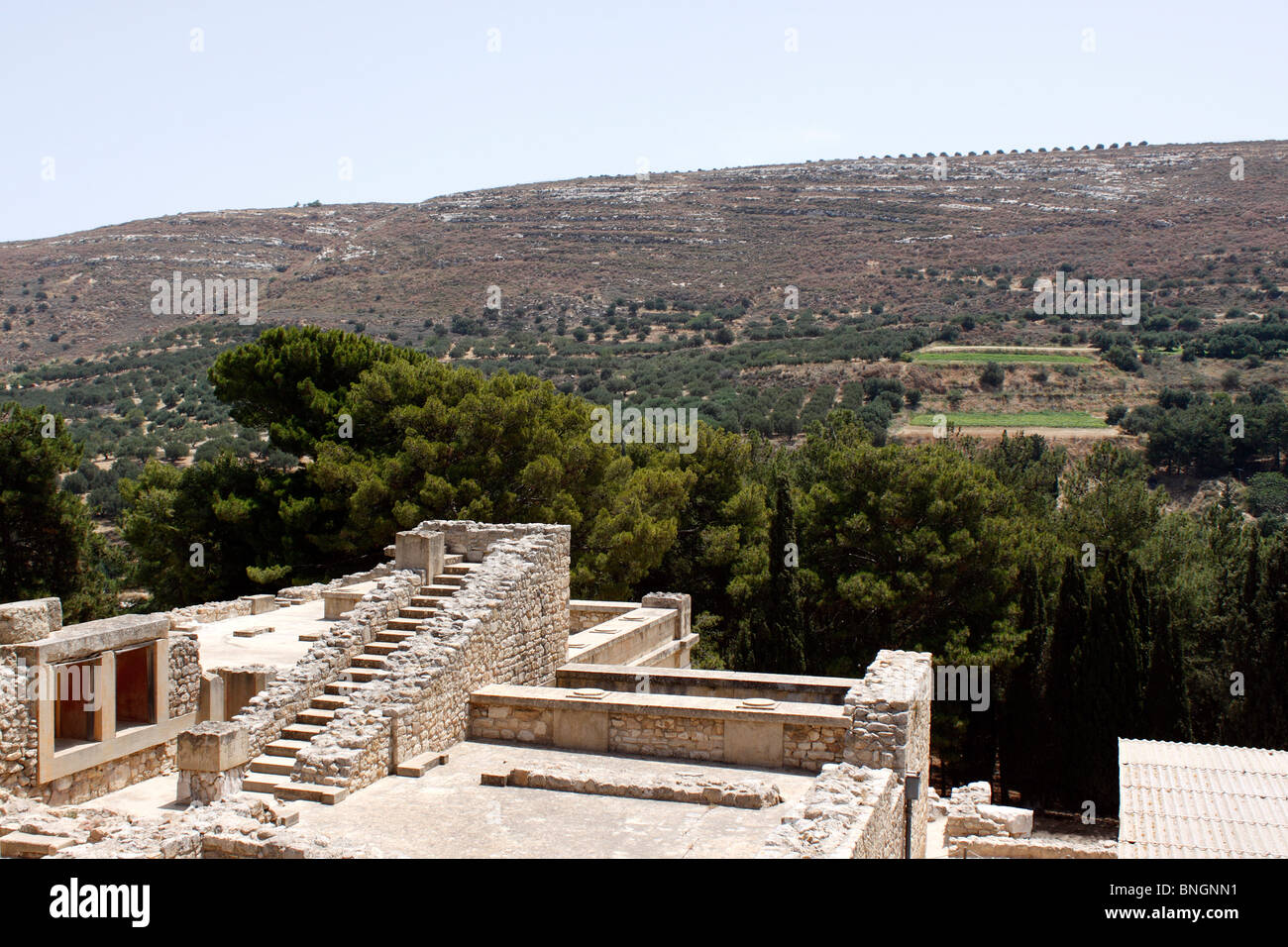 CNOSSO, CRETA Foto Stock