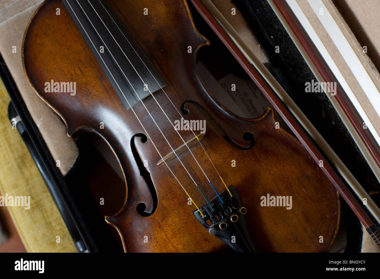 Musica irlandese - violino Foto Stock
