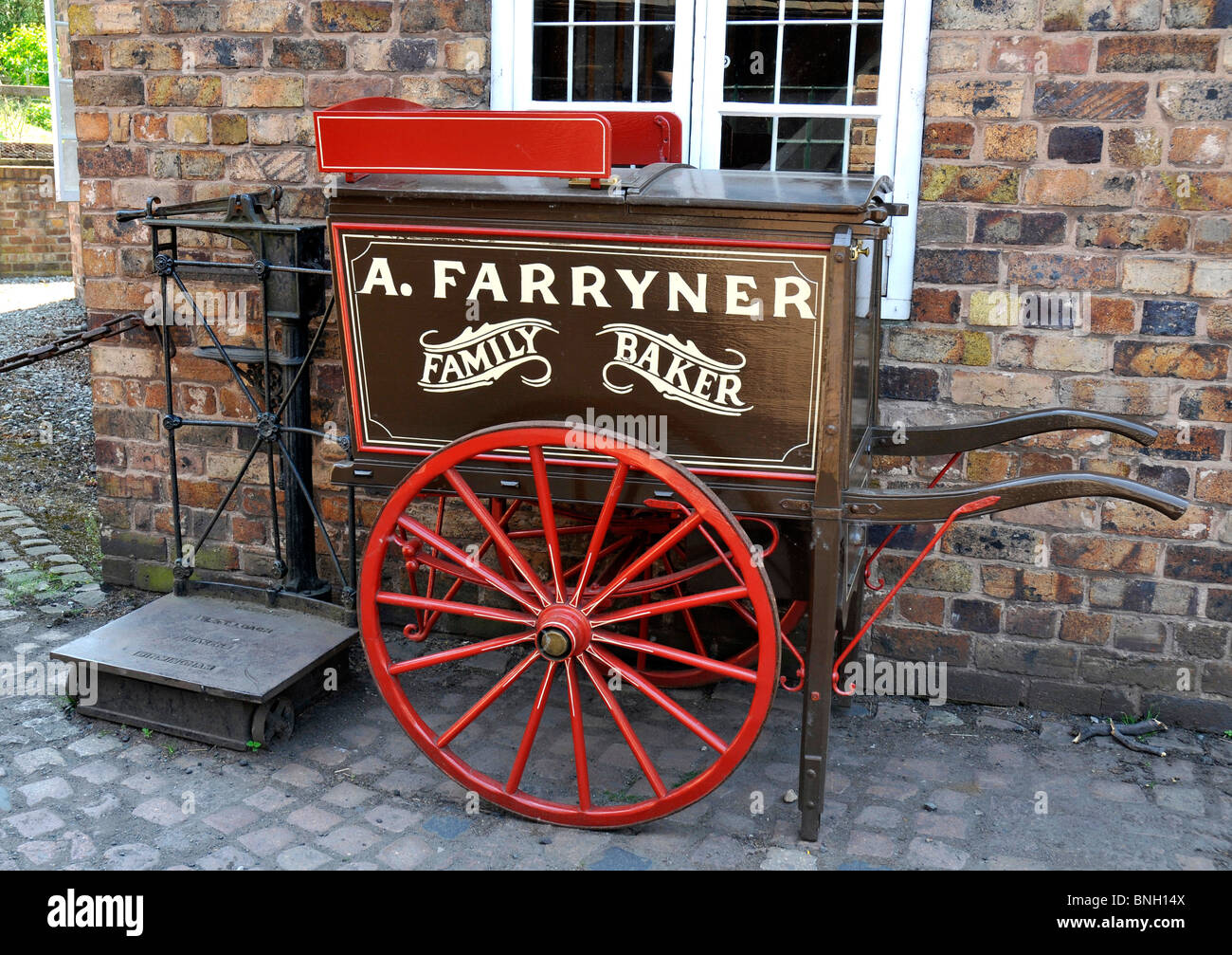 Blists Hill, Vittoriano città o villaggio, Ironbridge, Shropshire. La Gran Bretagna REGNO UNITO Foto Stock