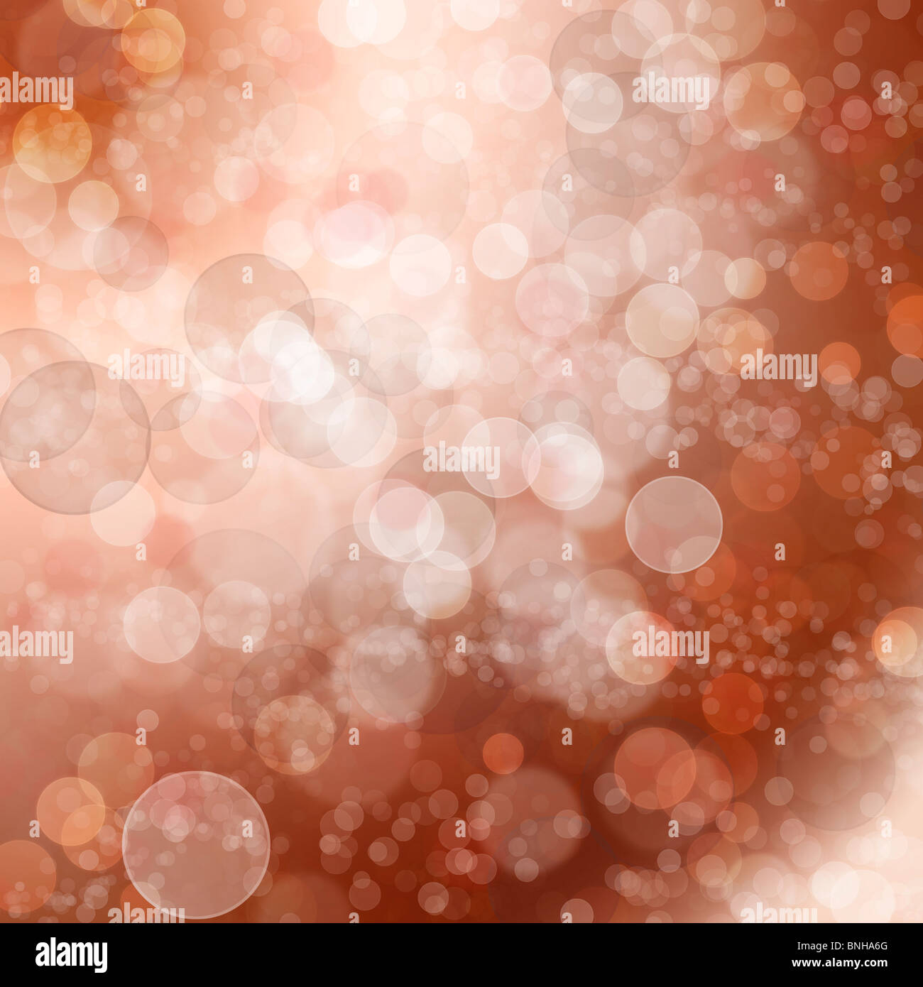 Abstract - immagine di sfondo con bolle - bokeh di fondo Foto Stock