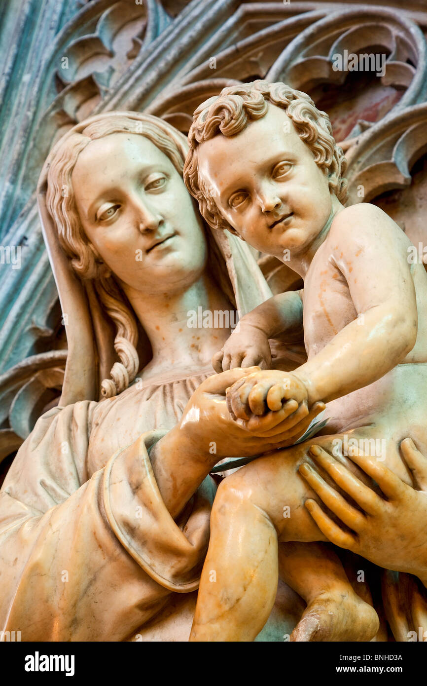 L'Europa, Francia, Gironde (33), Bordeaux, Saint Andre cattedrale, elencato come patrimonio mondiale dall' UNESCO Foto Stock