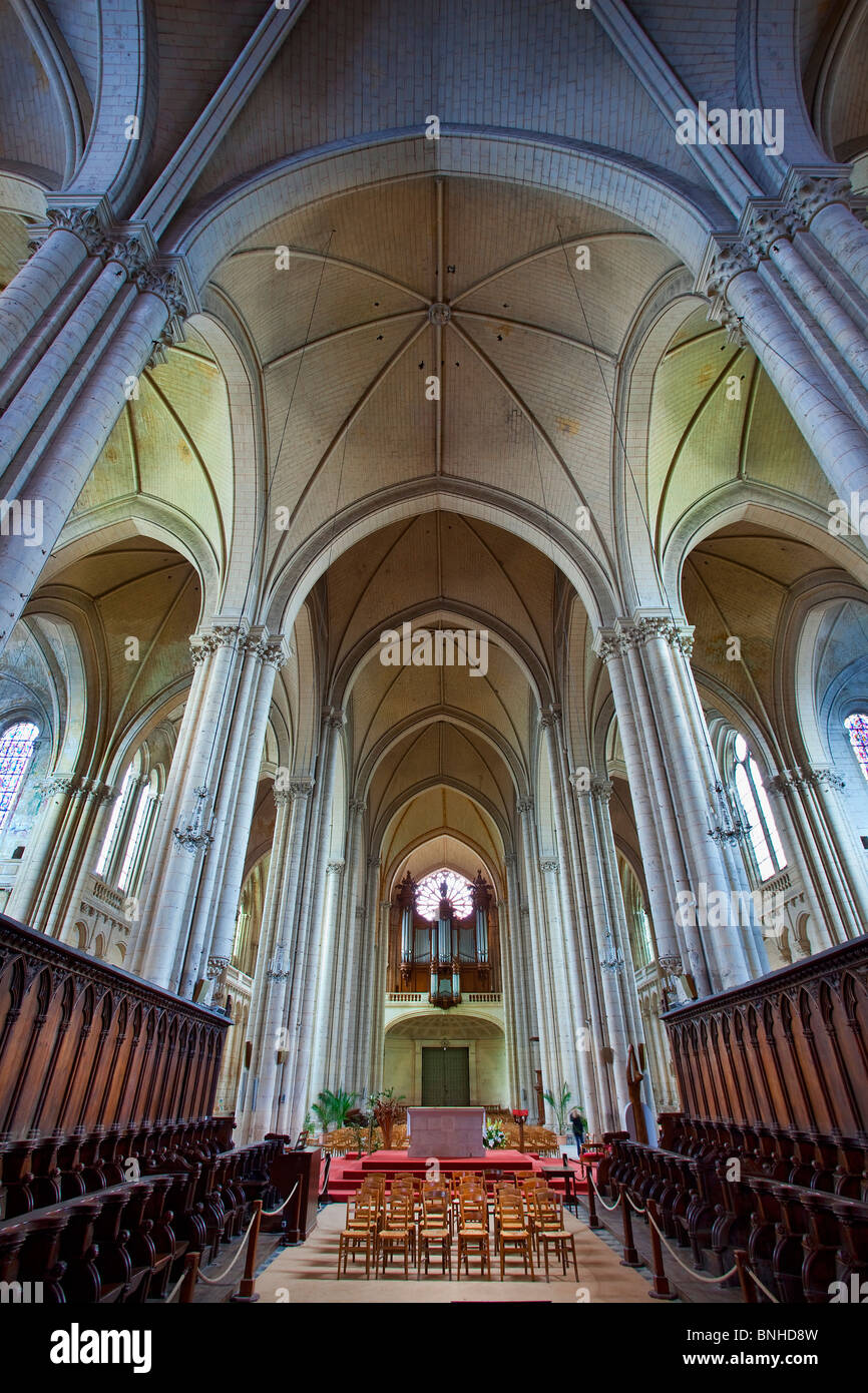 L'Europa, Francia, Vienne (86), Poitiers, Cattedrale di Saint-Pierre Foto Stock