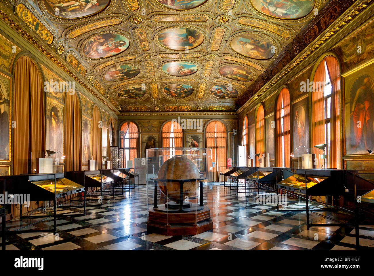 L'Europa, Italia, Venezia, Venezia, elencato come patrimonio mondiale dall UNESCO, Piazza San Marco, Museo Correr interno Foto Stock