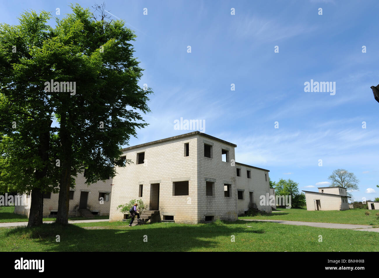 Wollseifen villaggio abbandonato nel Parco Nazionale dell'Eifel Germania Deutschland Europa Foto Stock