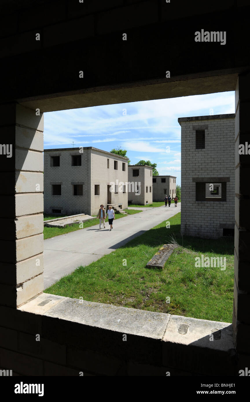 Wollseifen villaggio abbandonato nel Parco Nazionale dell'Eifel Germania Deutschland Europa Foto Stock
