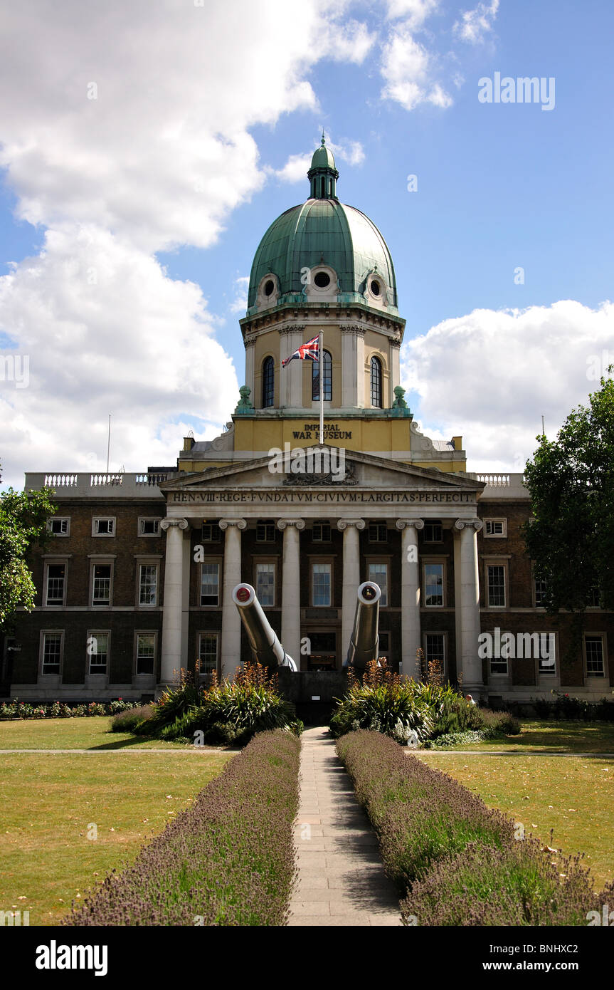 Imperial War Museum, Lambeth Road, London Borough di Southwark, Greater London, England, Regno Unito Foto Stock