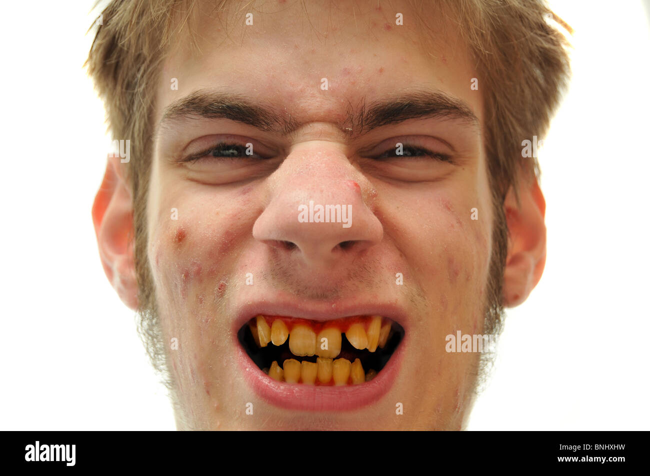 Alito cattivo Foto Stock