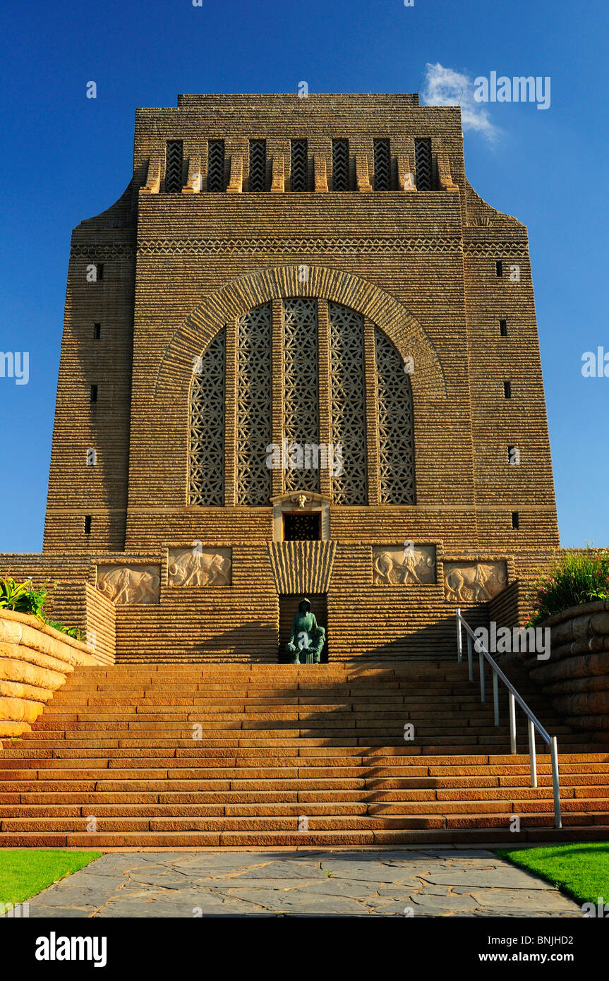 Monumento Voortrekker città di Pretoria Gauteng South Africa Boer storia edificio Foto Stock