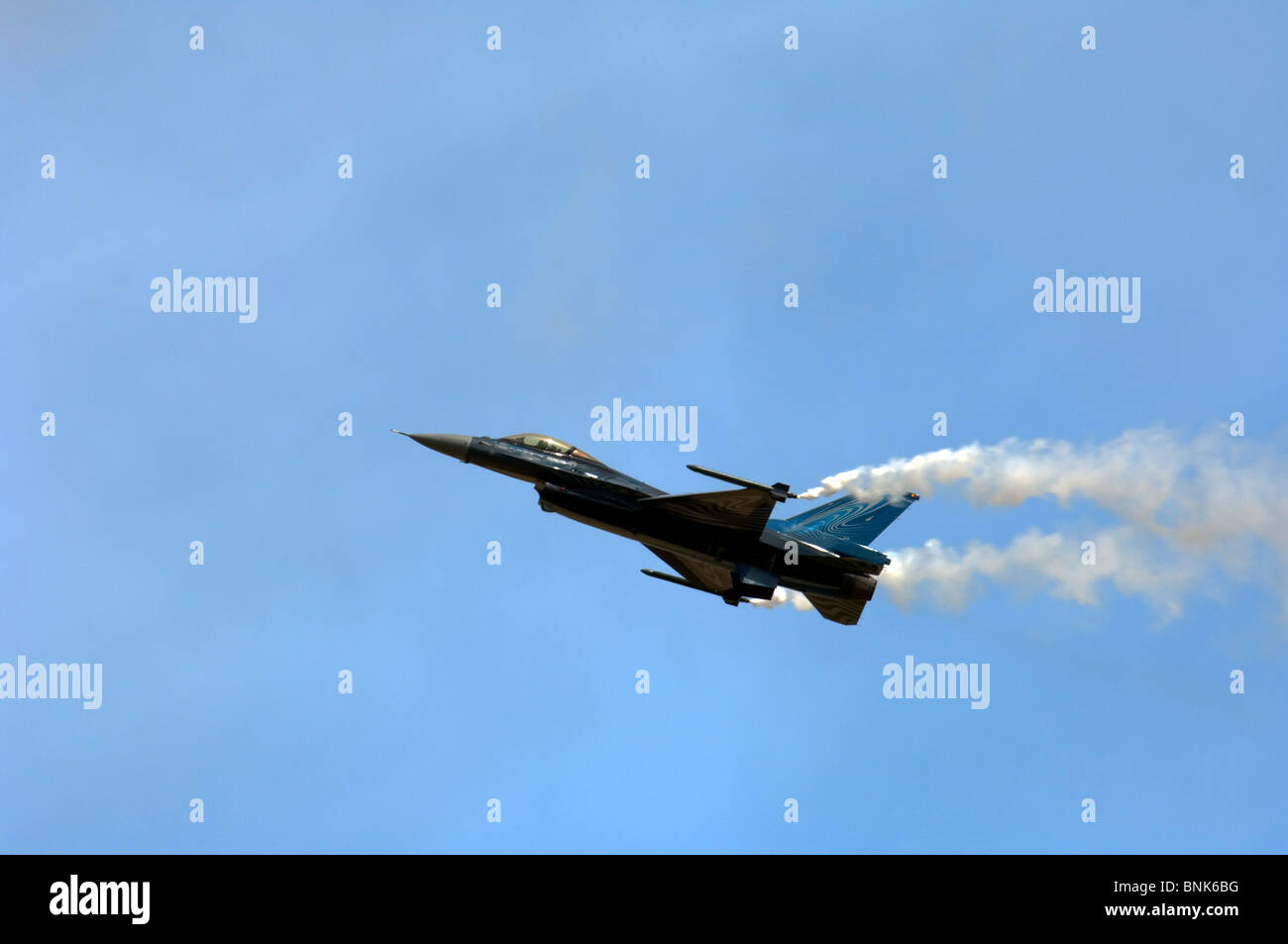Belga di Air Force General Dynamics F-16A MLU Fighting Falcon Foto Stock
