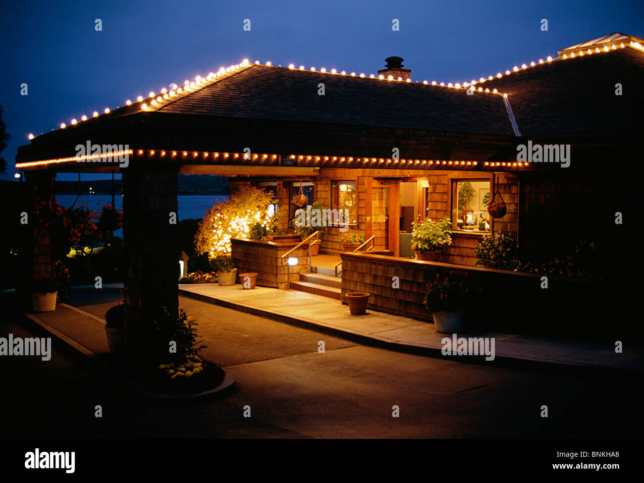 Inn at the Tides, Bodega Bay, California Foto Stock