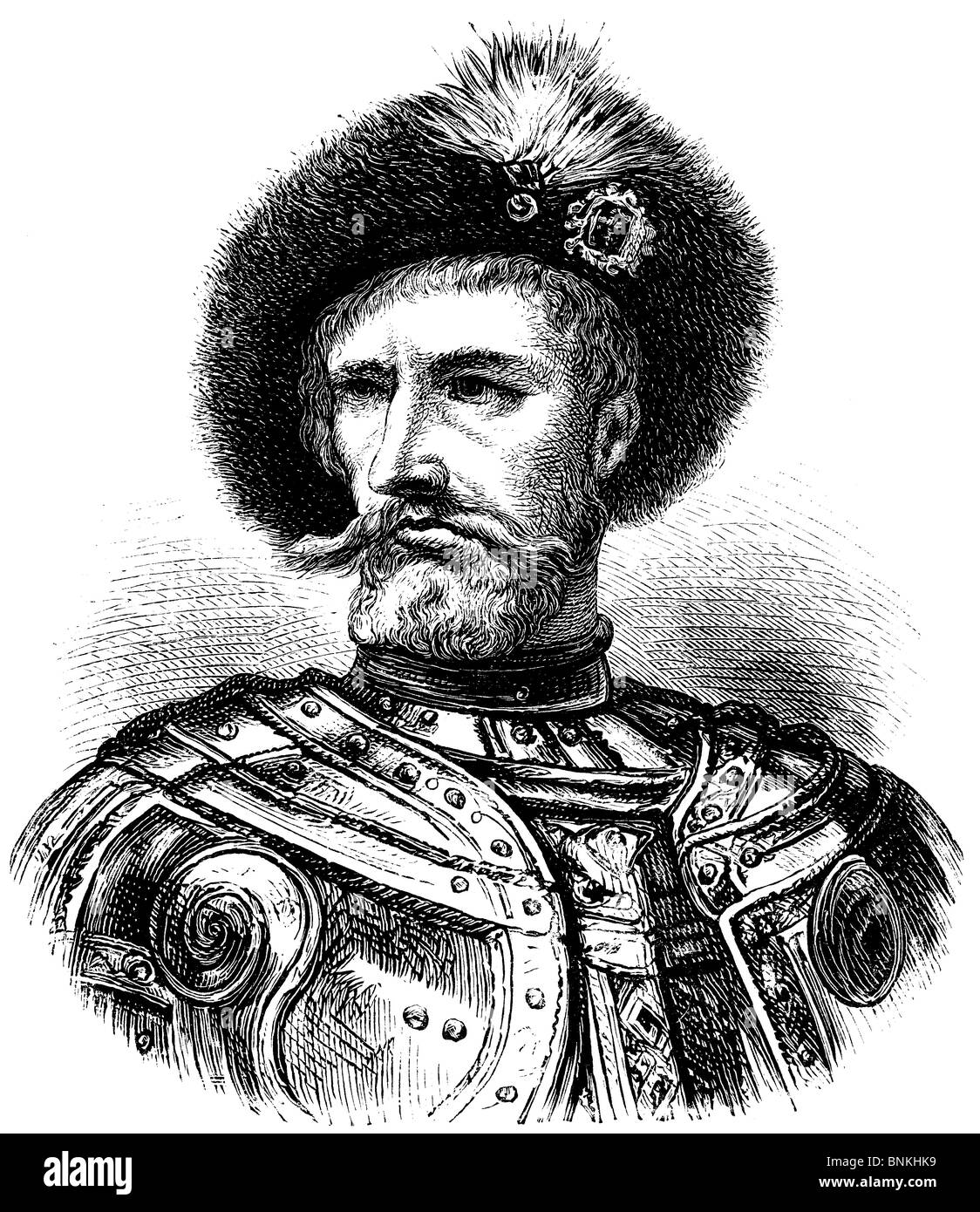 Carlo III duca di Borbone (Febbraio 17, 1490 - 6 Maggio 1527), il francese leader militare Foto Stock