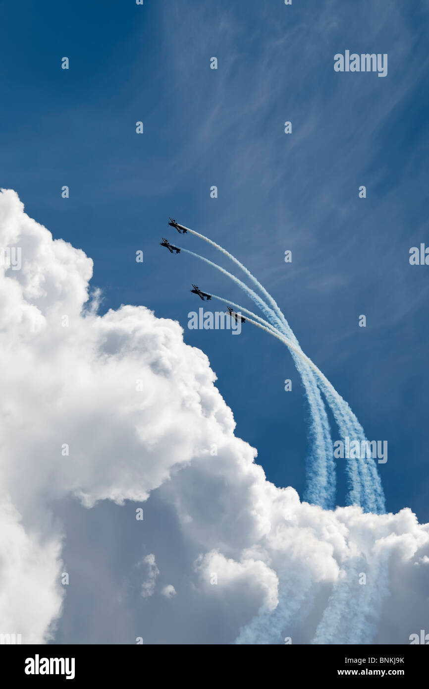 Le lame di volo acrobatico Team Display, REGNO UNITO Foto Stock