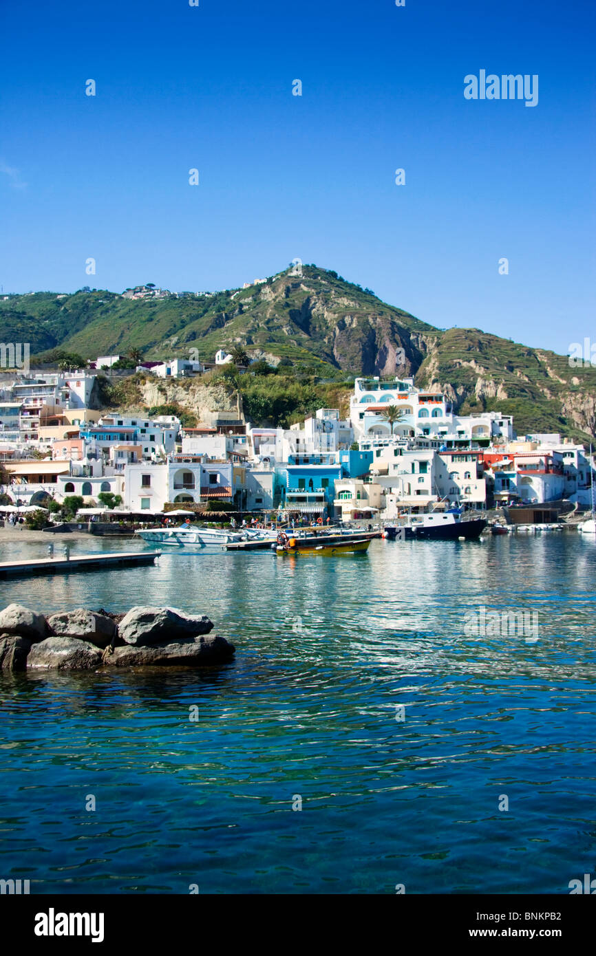 Ischia, Sant Angelo, porta, Italia Foto Stock