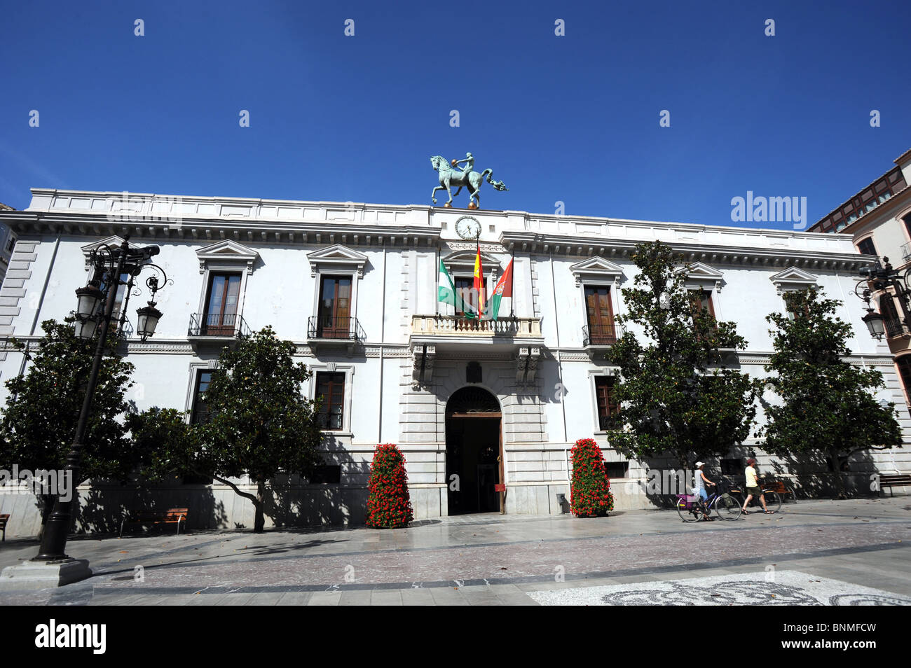 Il Municipio ed ex convento di El Carmen nella città di Granada Foto Stock