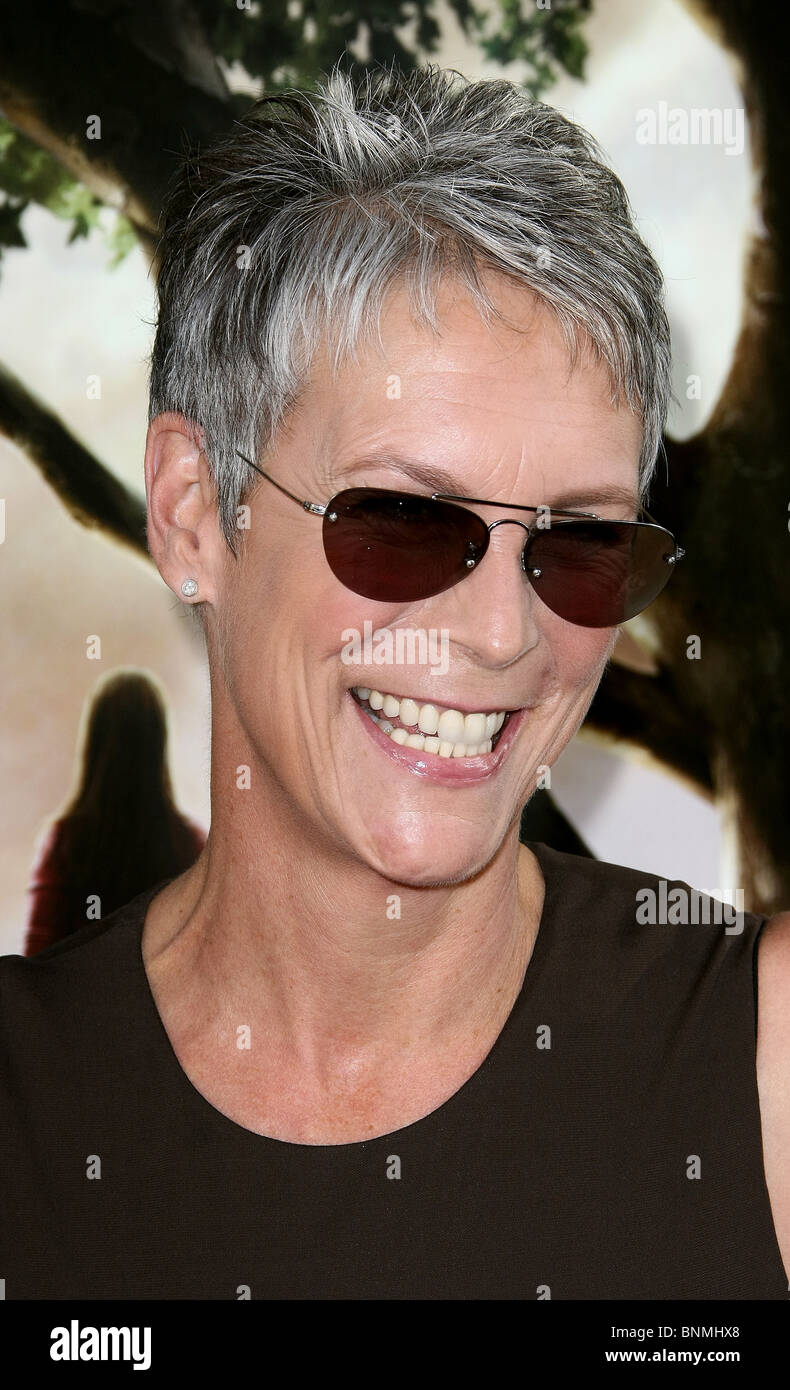 JAMIE LEE CURTIS ribaltato la LOS ANGELES PREMIERE LOS ANGELES CALIFORNIA USA 26 Luglio 2010 Foto Stock