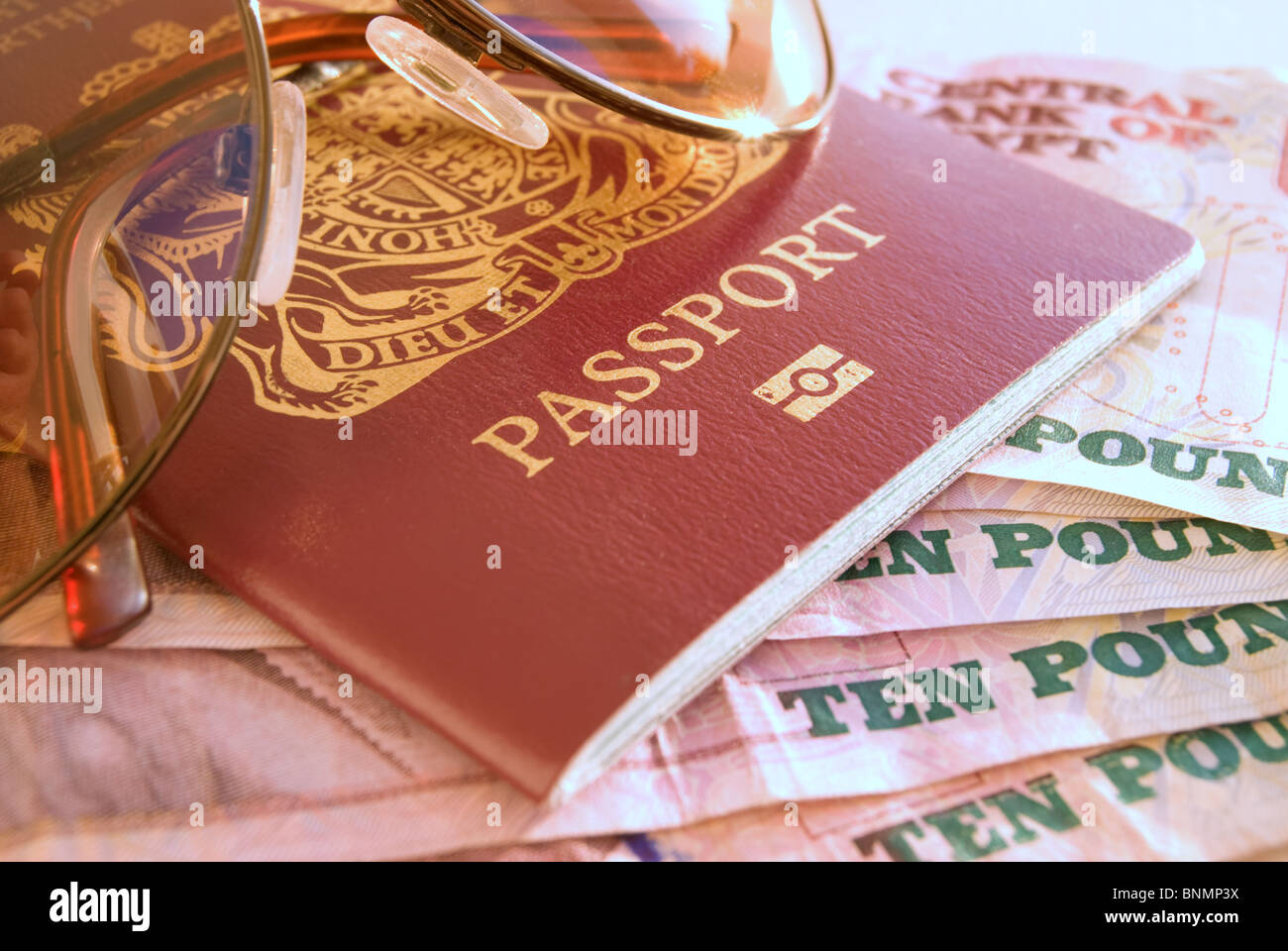 Passaporto britannico Foto Stock