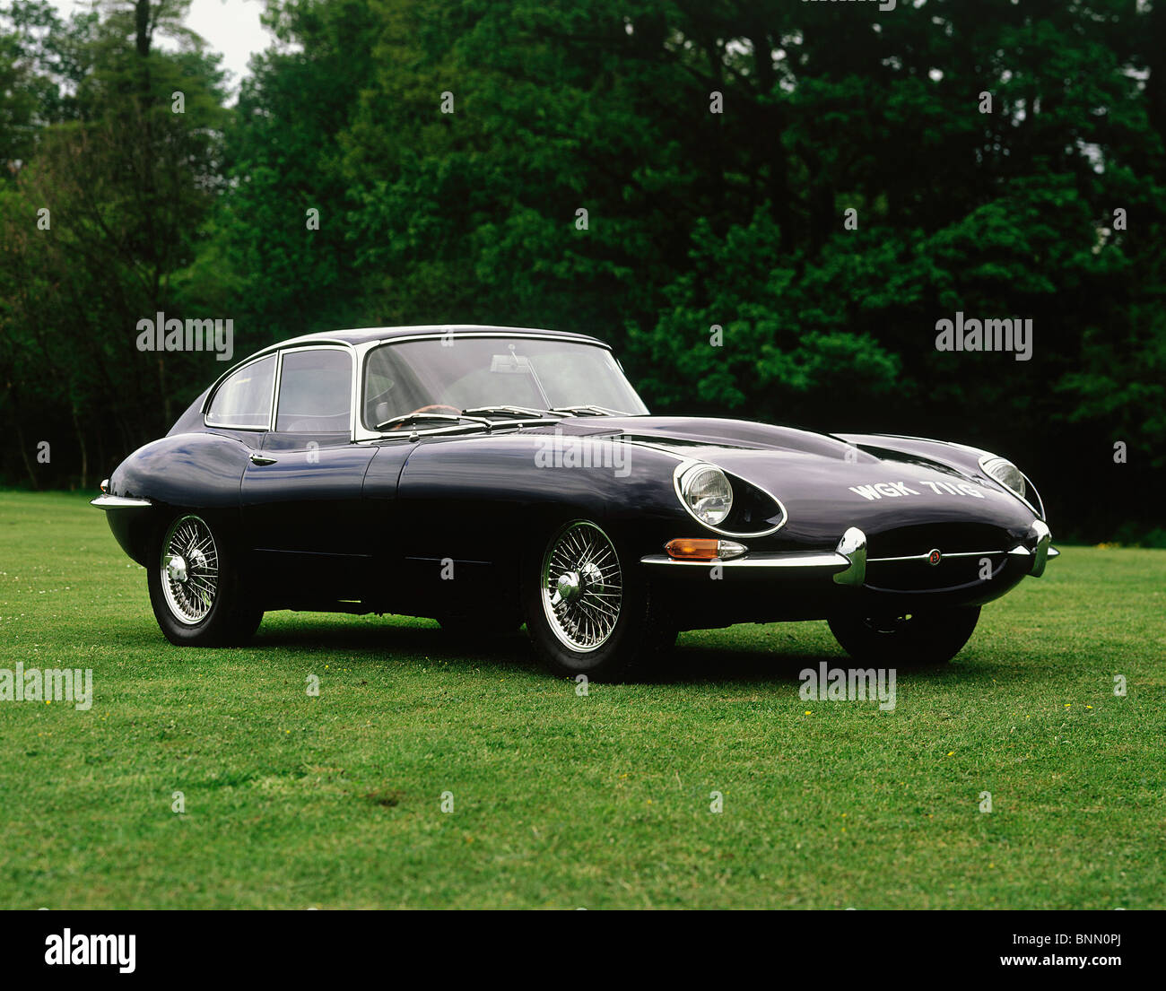 1968 Jaguar E Type II serie 4.2 Testa fissa Coupe Foto Stock