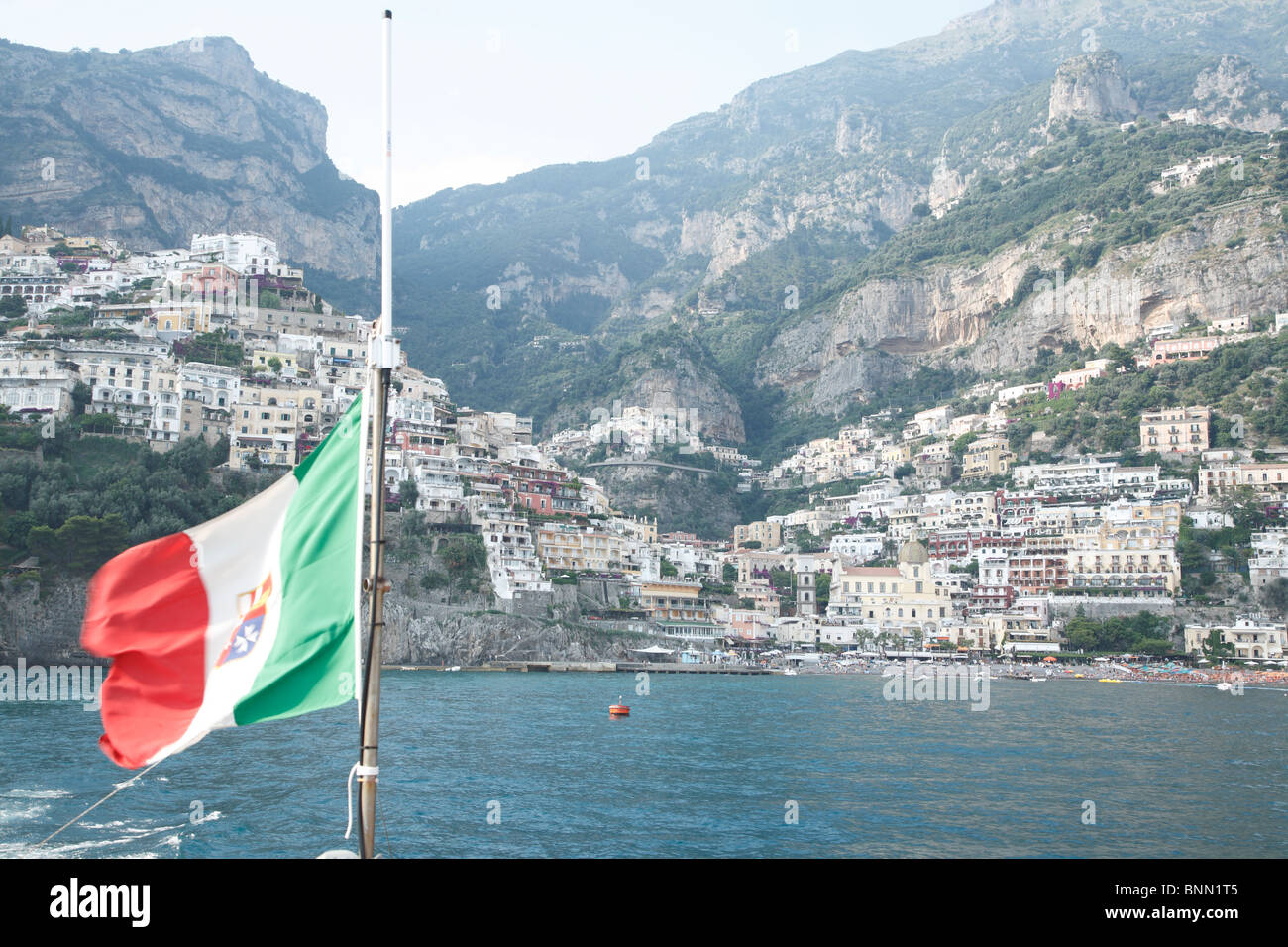 Positano e Costiera Amalfitana Foto Stock