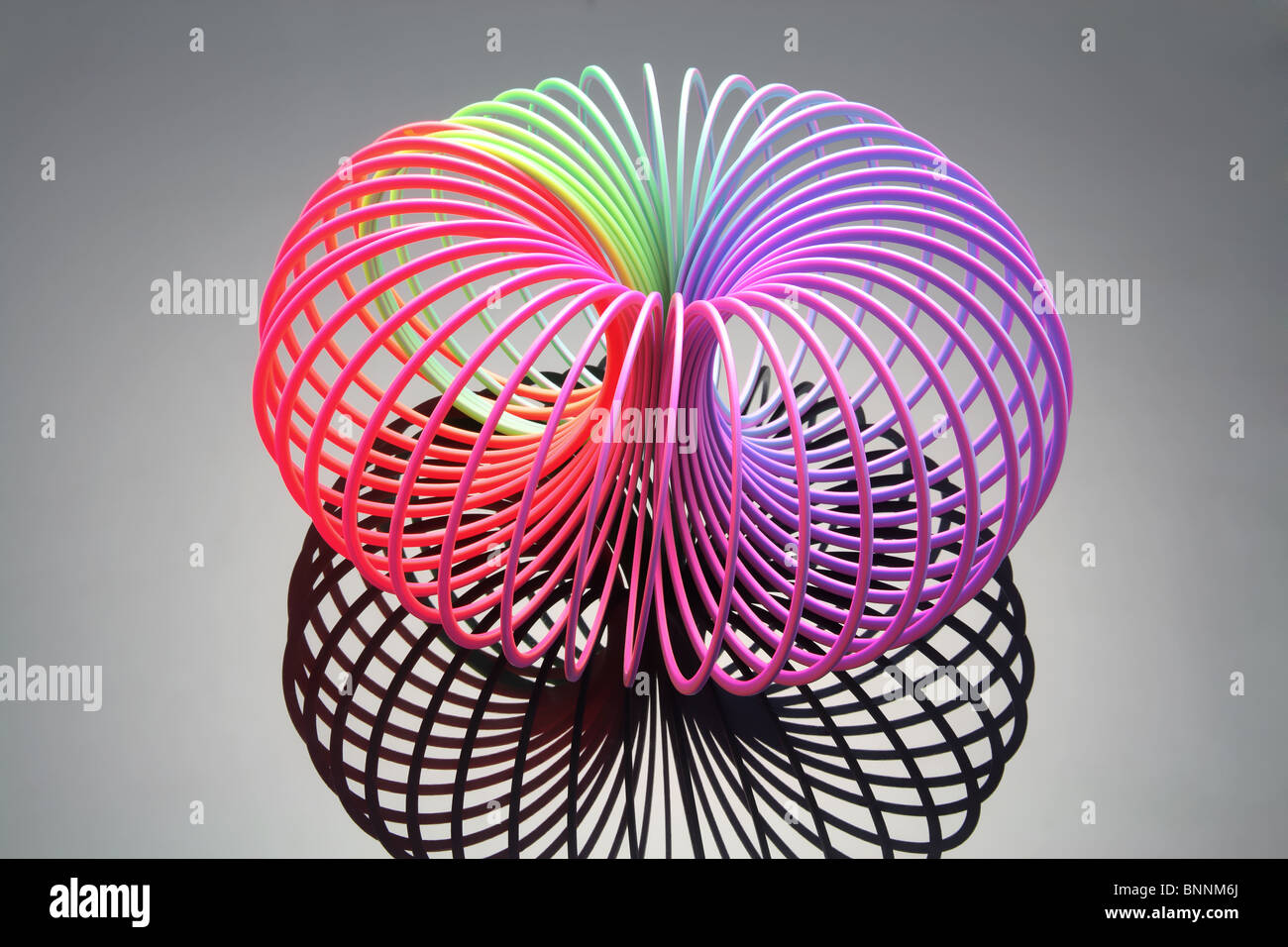 Giocattolo della molla elicoidale Foto Stock