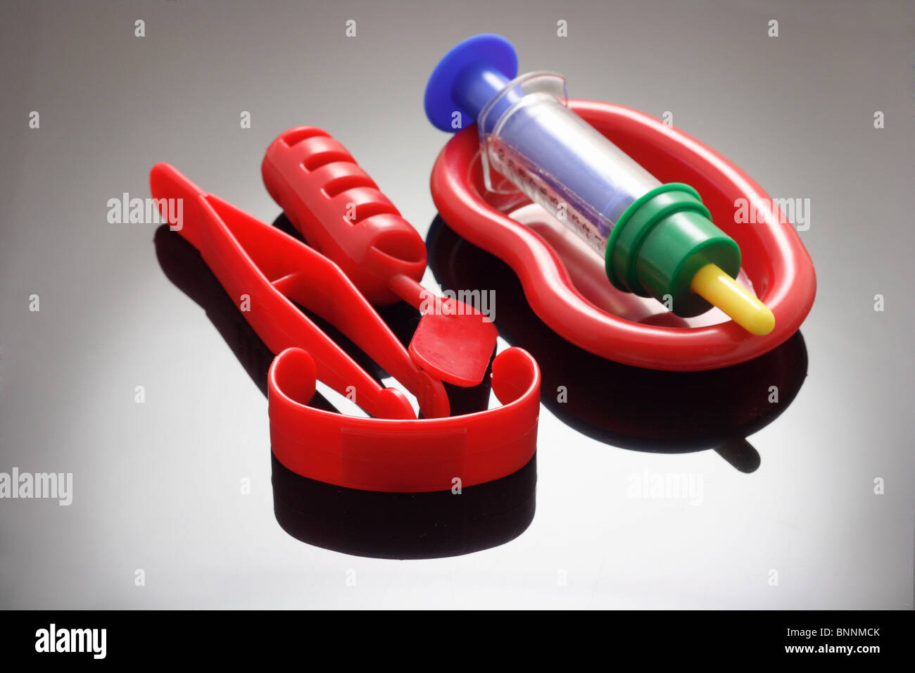 Toy strumenti medici Foto Stock