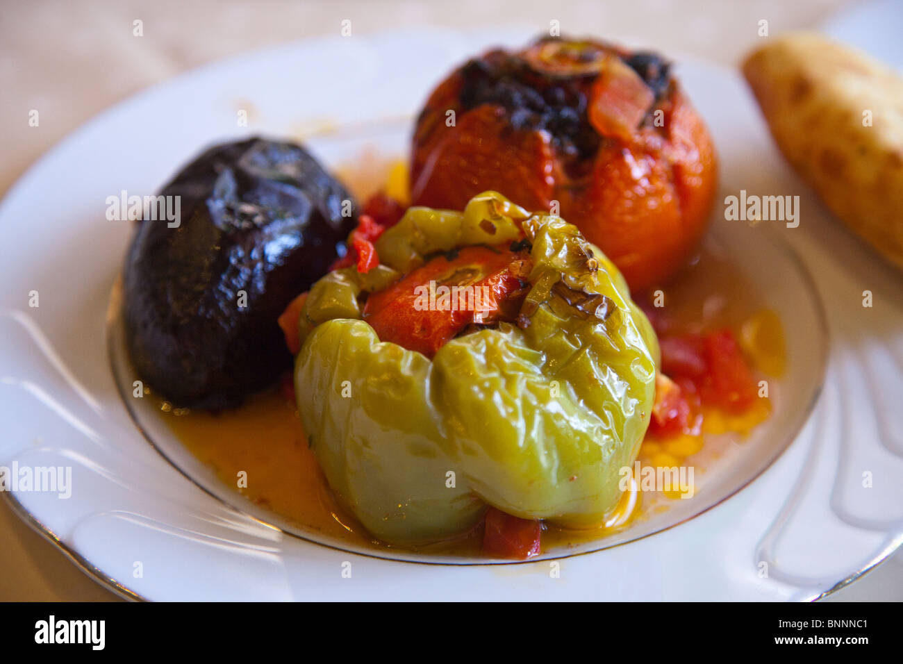 Dolma azera a Baku, in Azerbaijan Foto Stock