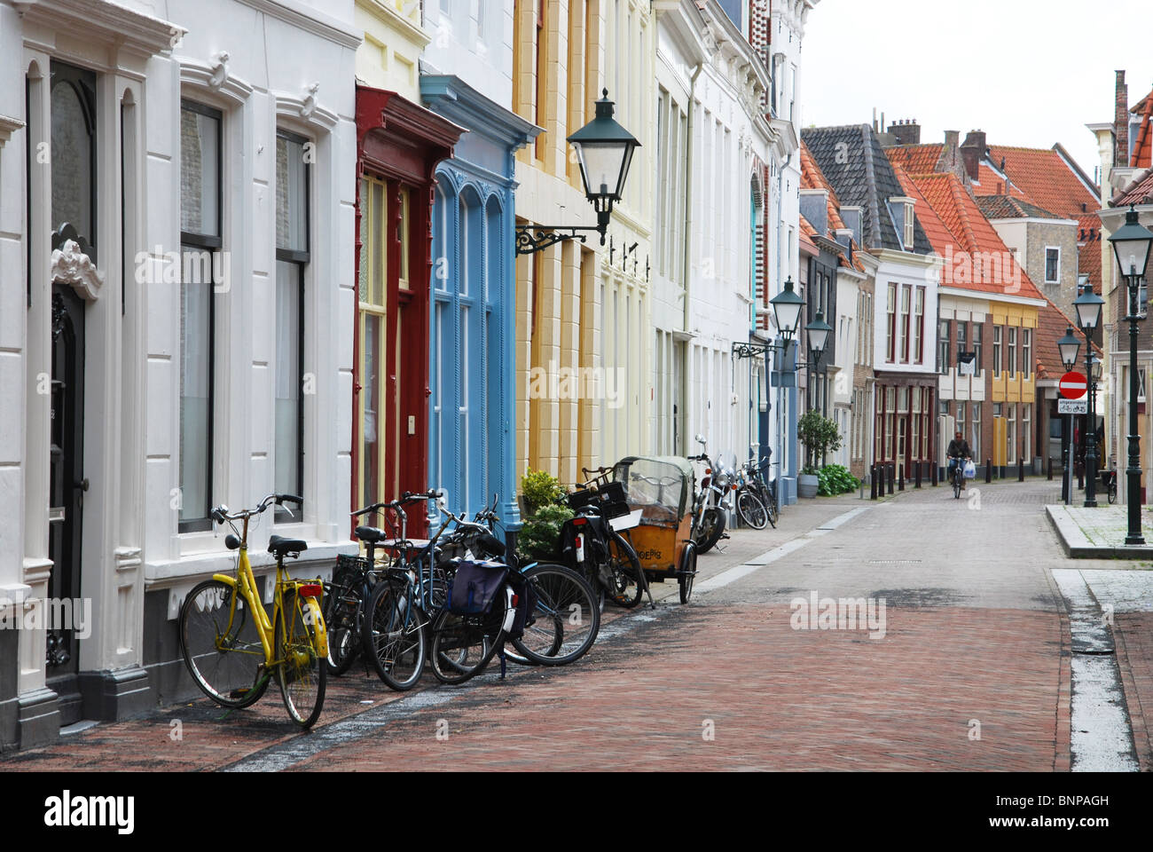 Groenewoud a Vlissingen (lavaggio) centro città, Paesi Bassi Foto Stock