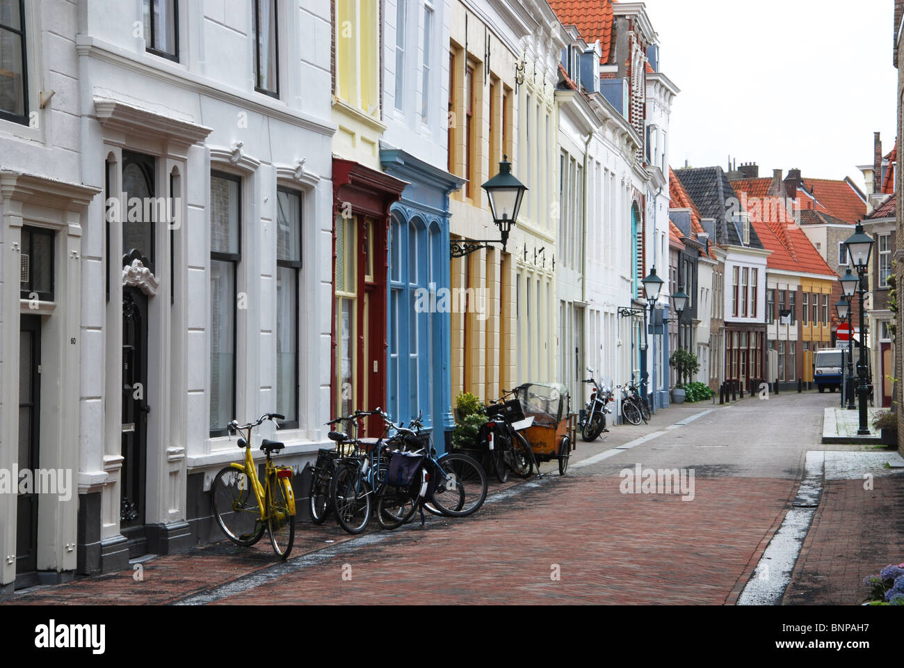 Groenewoud a Vlissingen (lavaggio) centro città, Paesi Bassi Foto Stock