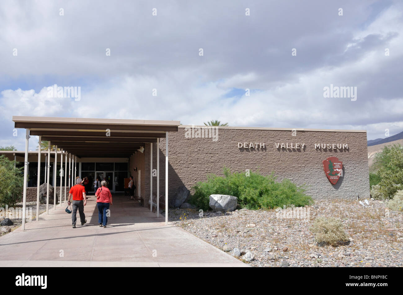 Death Valley Museum, CALIFORNIA, STATI UNITI D'AMERICA Foto Stock