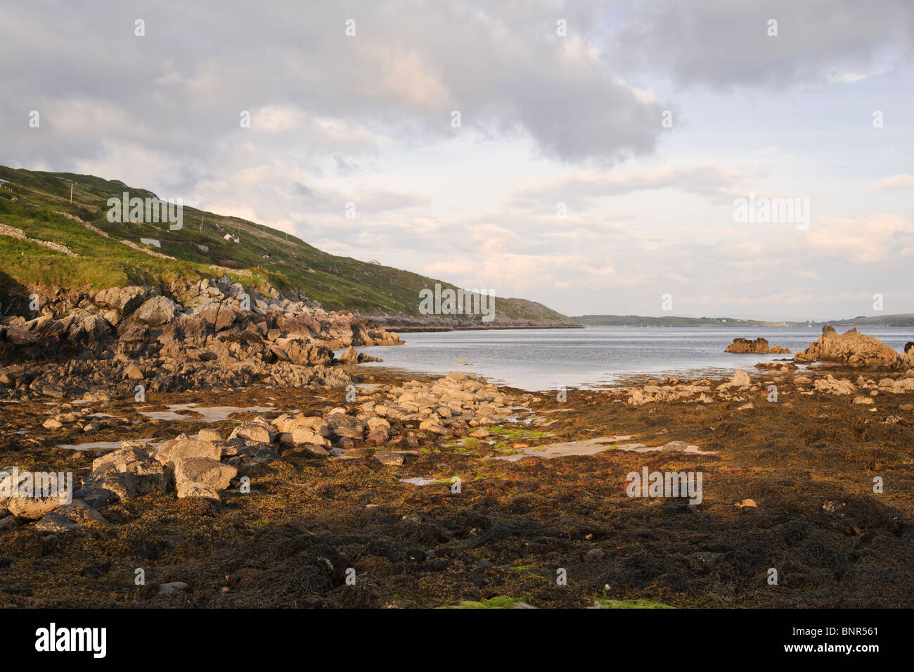 Clifden Bay Connemara County Galway Repubblica di Irlanda Foto Stock