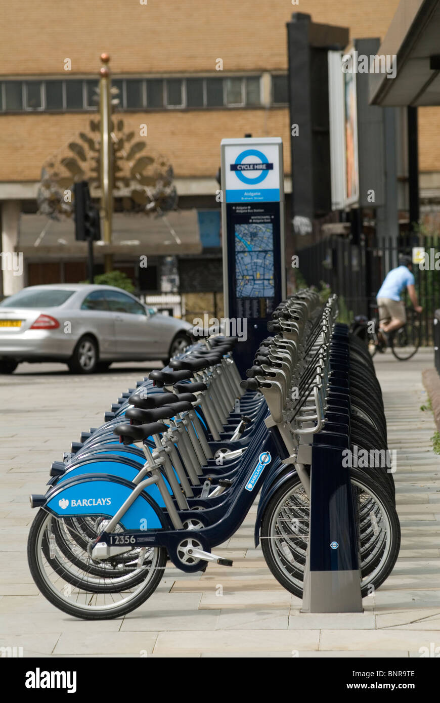 TFL Trasporto per Londra Noleggio Bike scheme Londra Uk HOMER SYKES Foto Stock