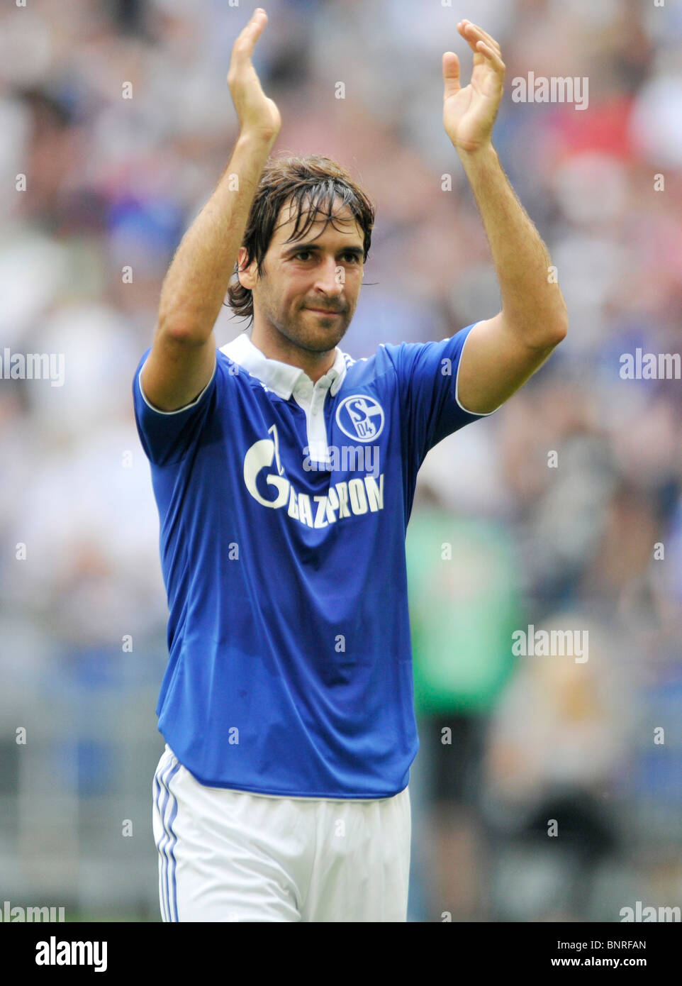 RAUL, il giocatore per la Bundesliga tedesca Club Schalke 04 Foto Stock