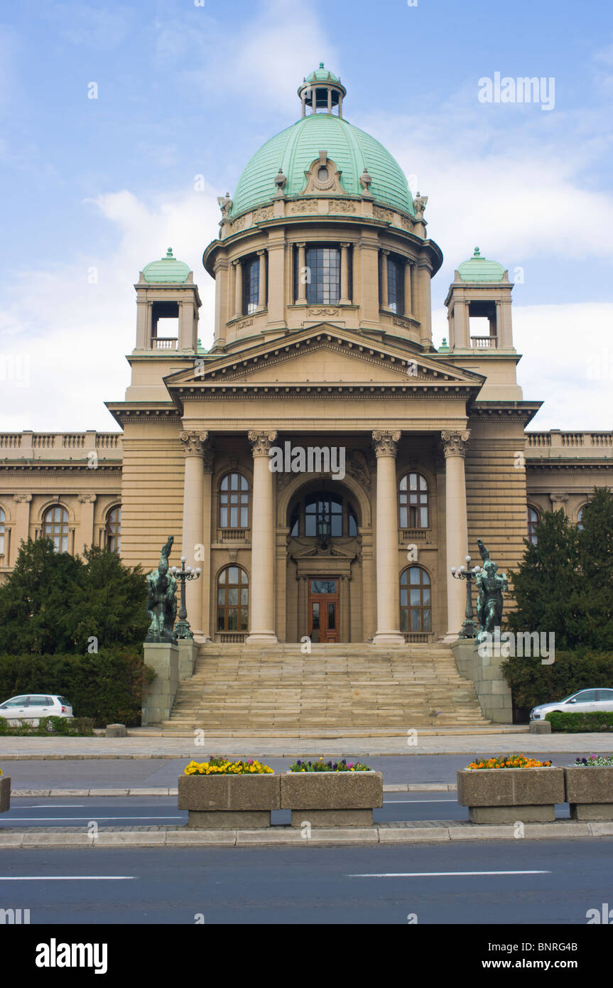 Il Parlamento federale di Belgrado, Serbia, europa Foto Stock
