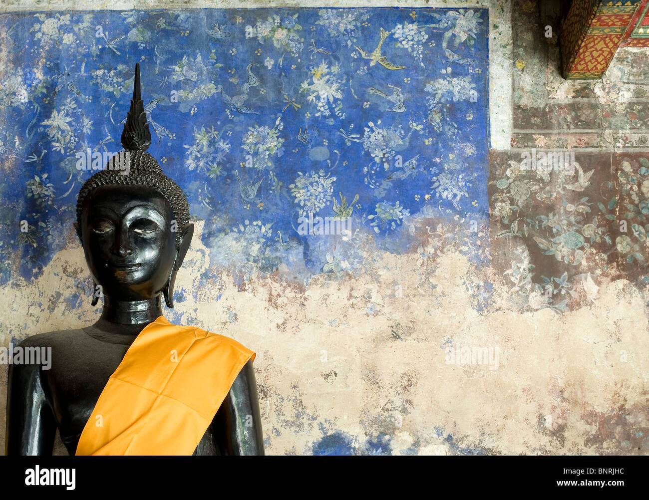 Wat Suthat Thepwararam tempio reale di Bangkok Foto Stock