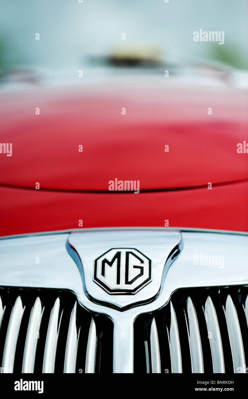 MG MGA 1600 roadster, classic british auto sportiva Foto Stock