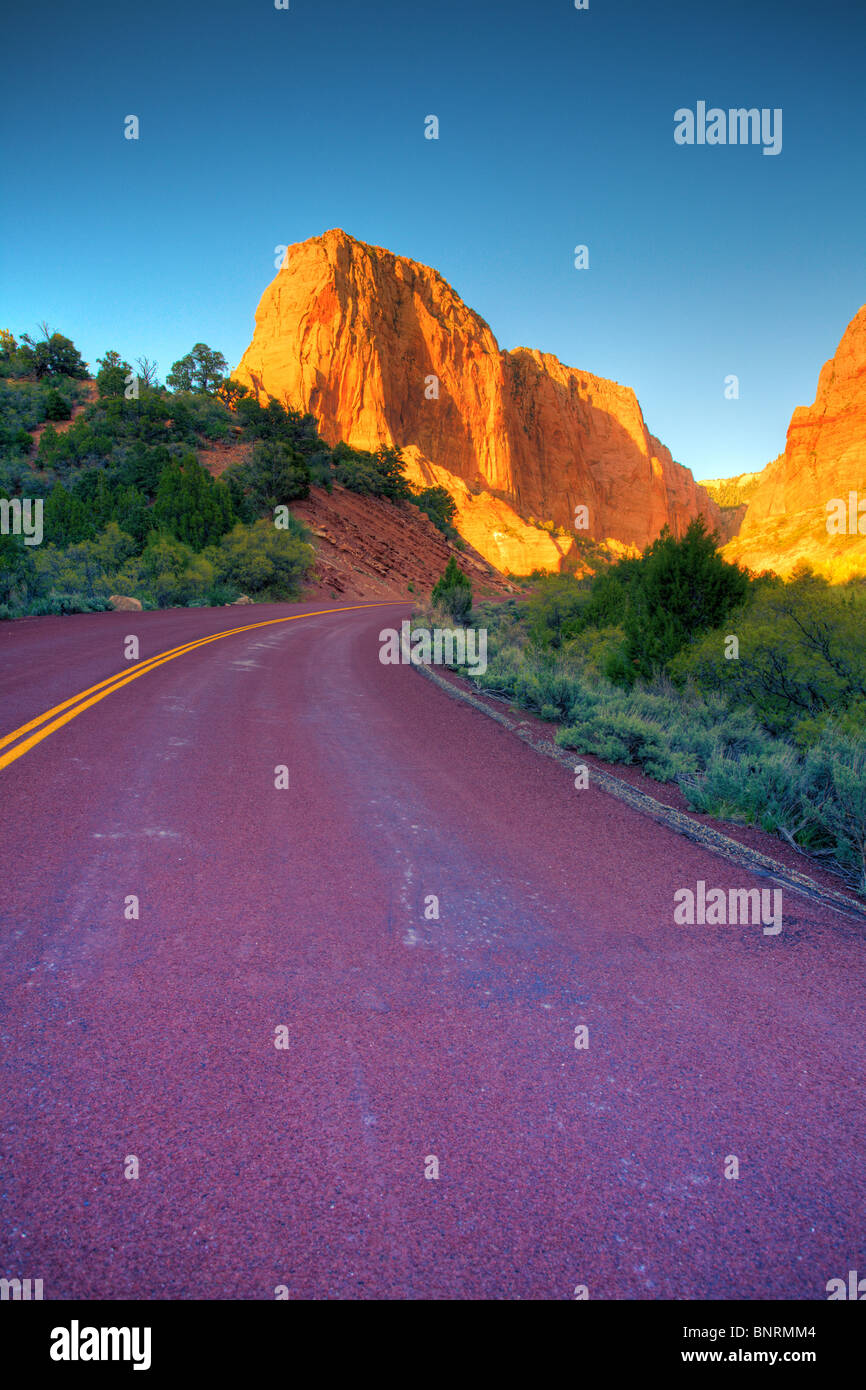 Parco Nazionale di Zion Foto Stock