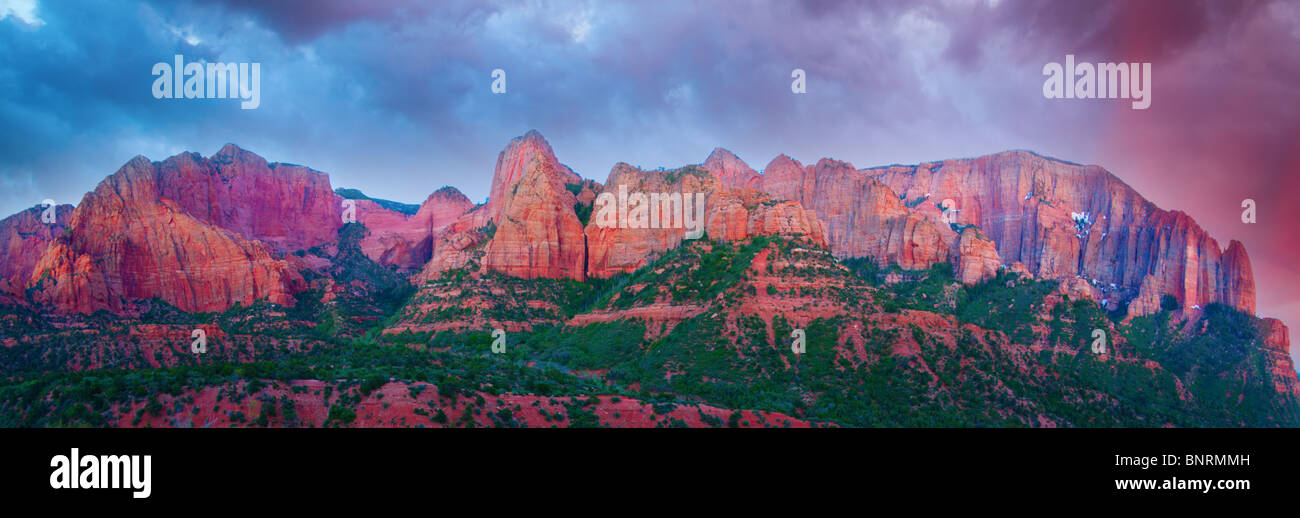 Parco Nazionale di Zion Foto Stock