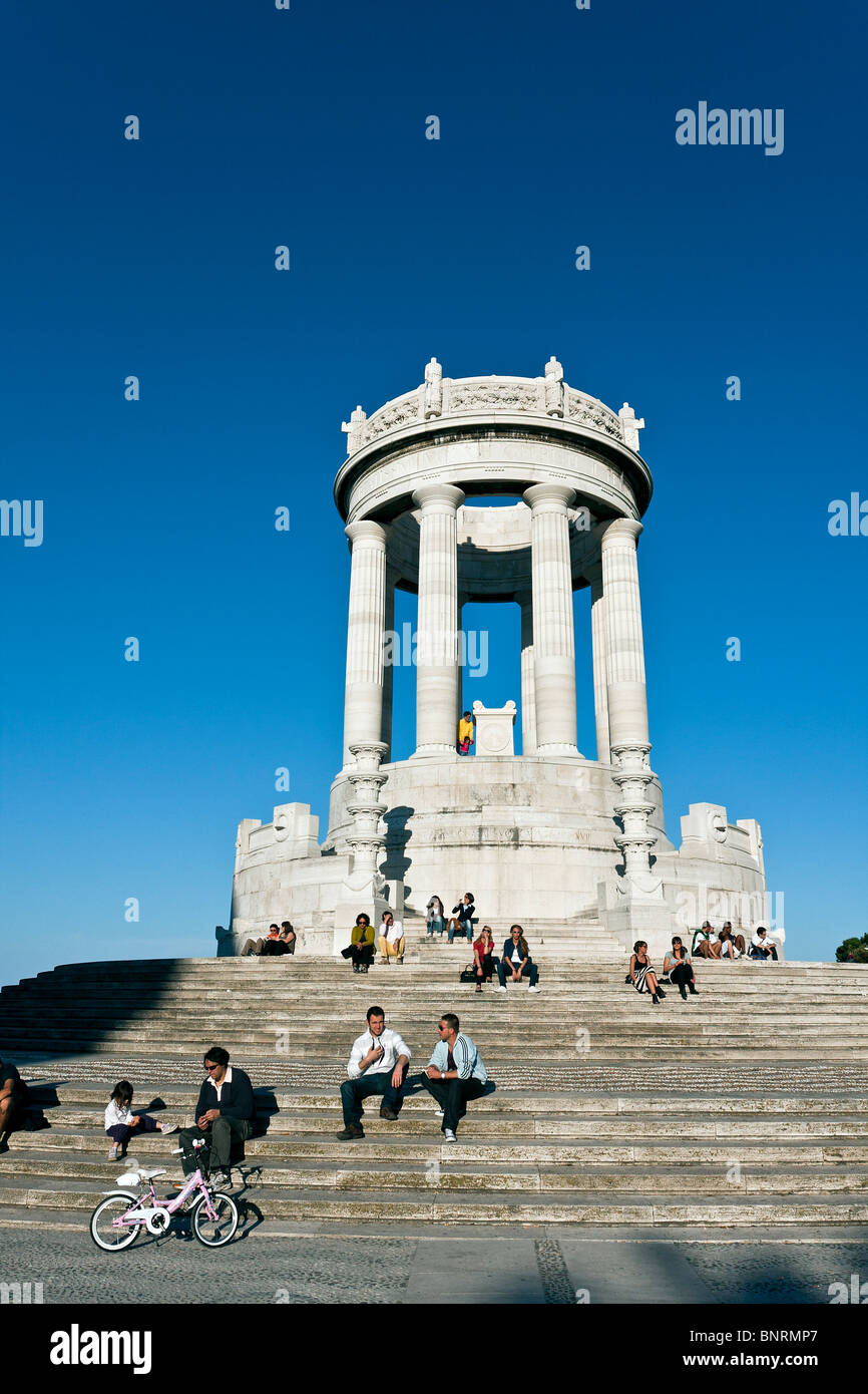 War Memorial, progettato da Guidi Cirilli, 1932, Passetto Ancona, Marche, Italia Foto Stock