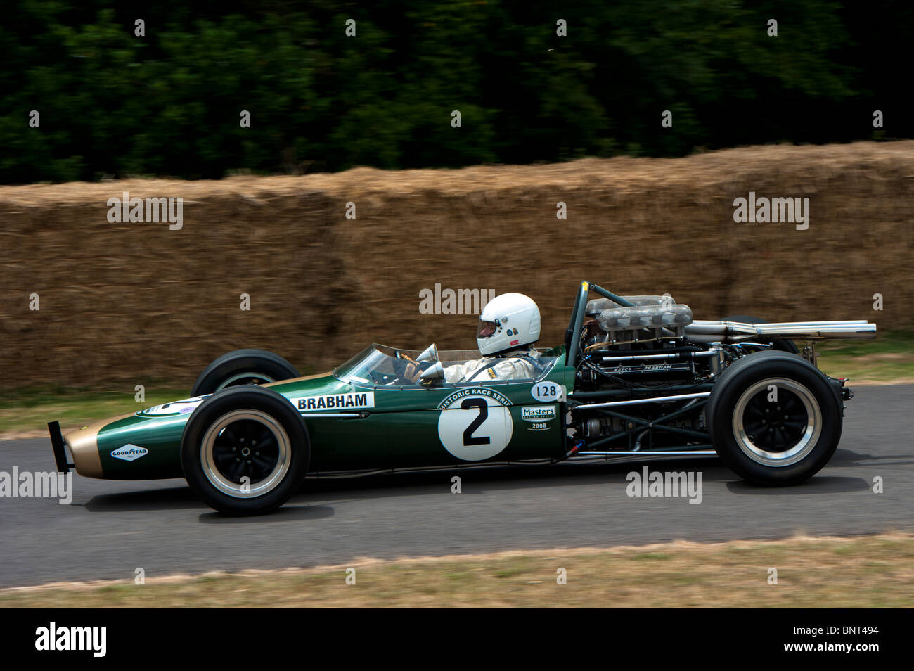 1967 Brabham-Repco BT24 3.0 litri V8. Sulla Hill Climb a Goodwood Festival della velocità 2010 Foto Stock