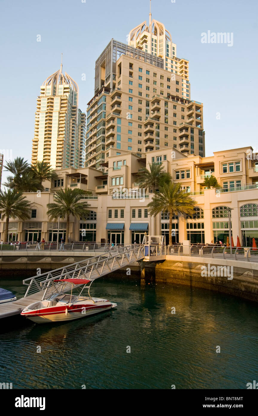 Dubai Marina Foto Stock