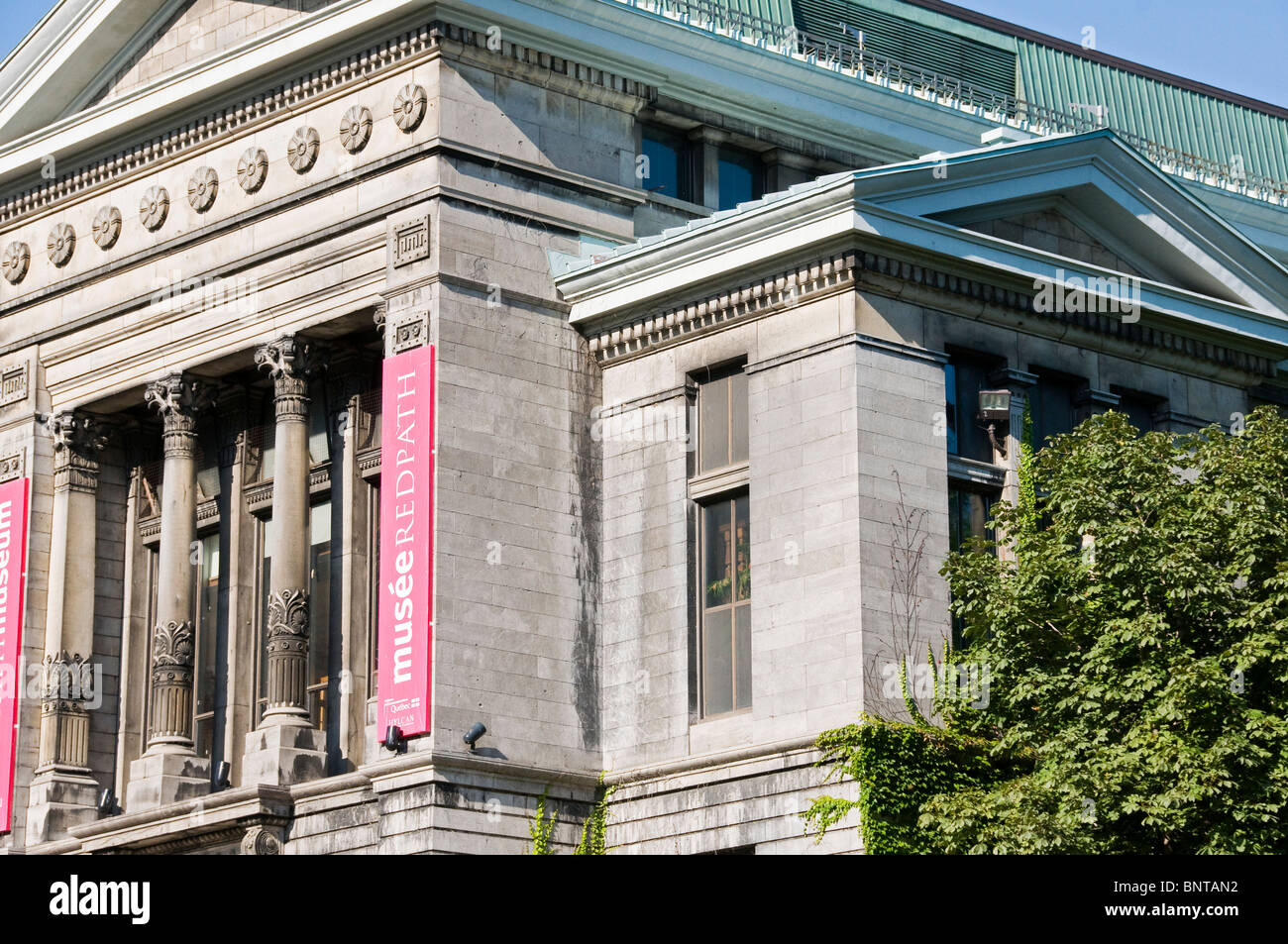 Museo Redpath nei locali della McGill University di Montreal, Canada Foto Stock