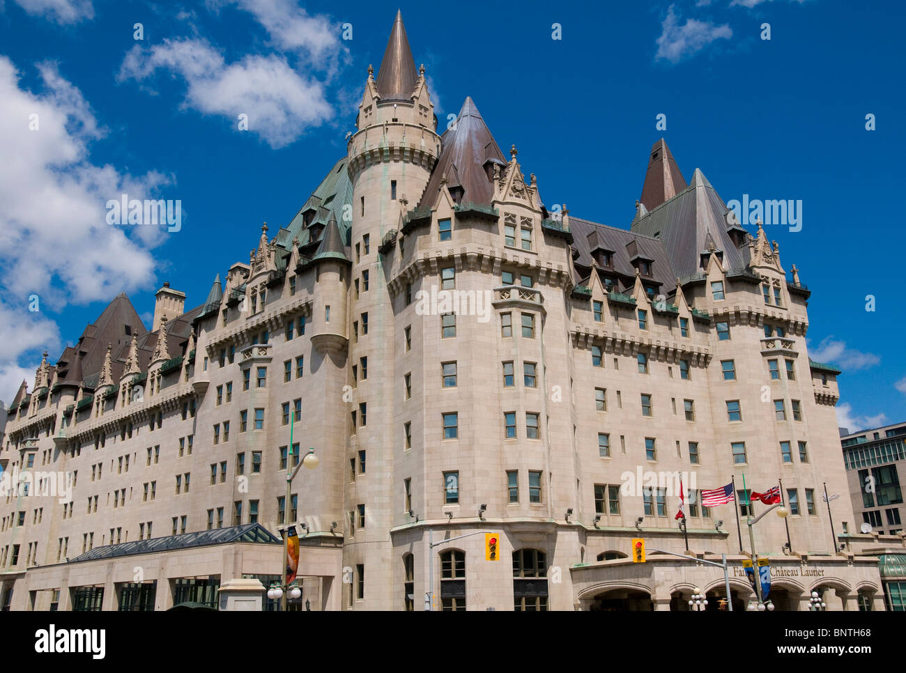 Hotel Chateau Laurier Ottawa in Canada Foto Stock