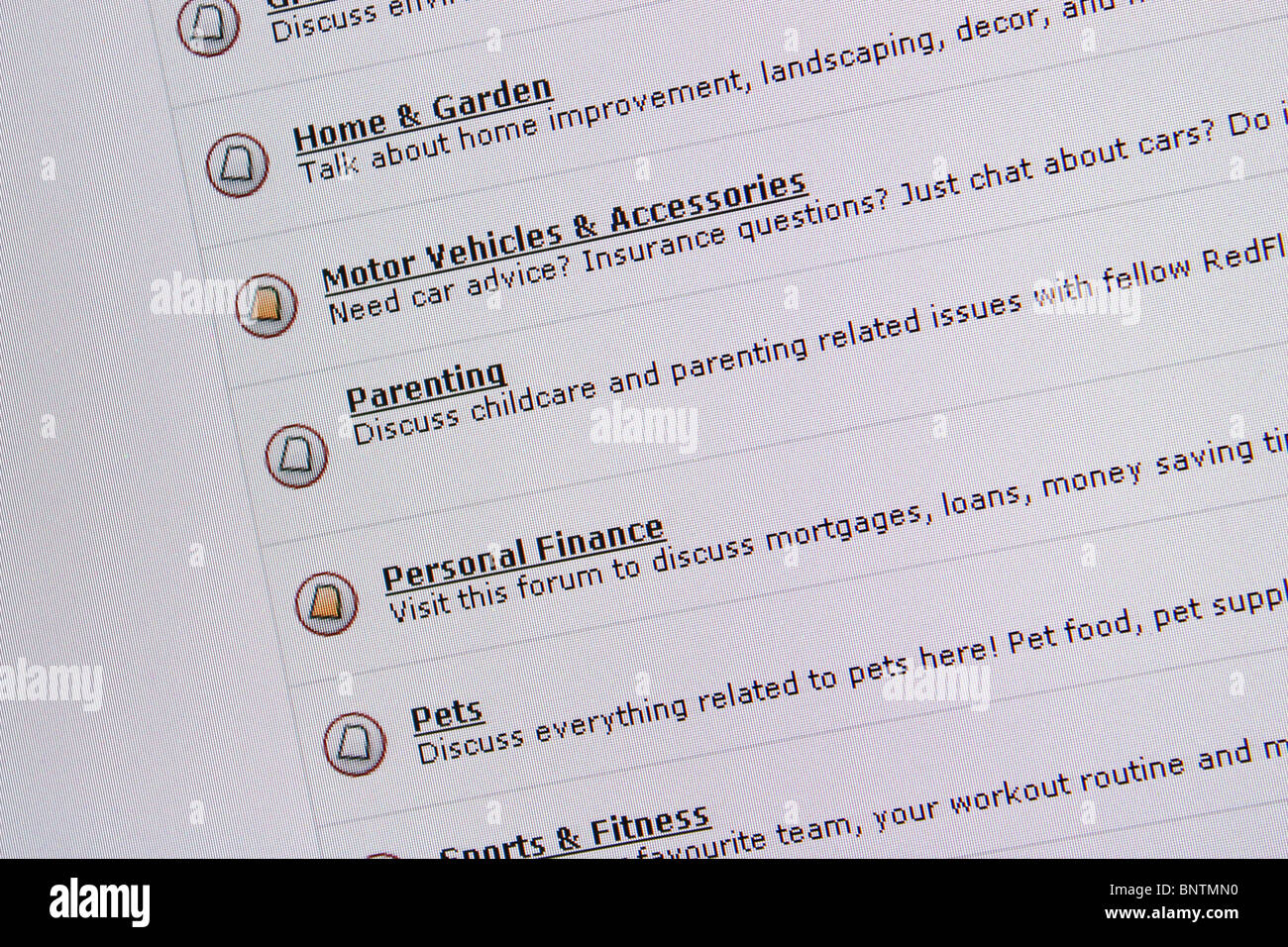 Diskussion beobachten immagini e fotografie stock ad alta risoluzione