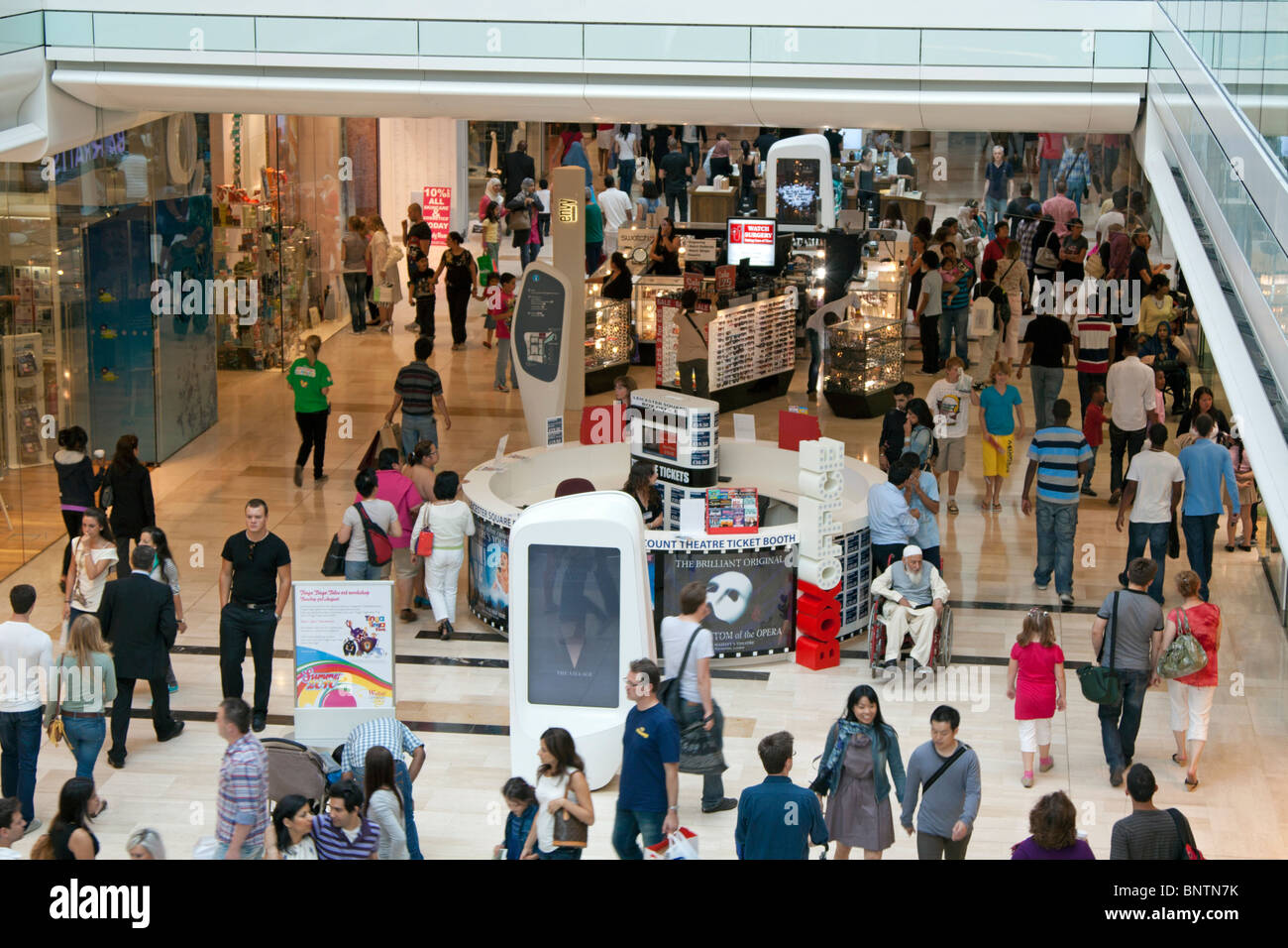 Il centro commerciale Westfield - Shepherd's Bush - Londra Foto Stock