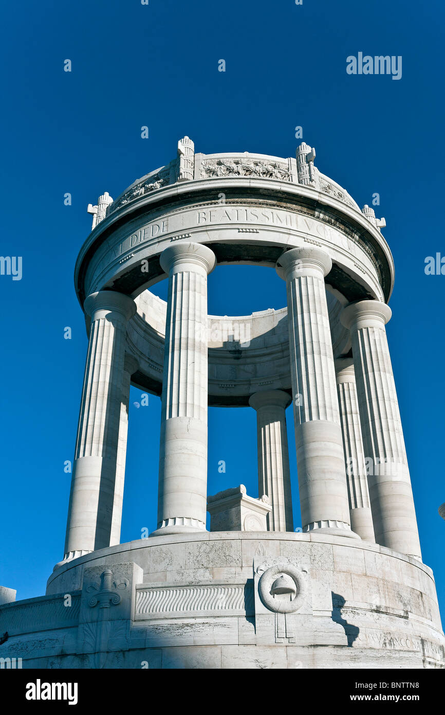 War Memorial, progettato da Guidi Cirilli, 1932, Passetto Ancona, Marche, Italia Foto Stock