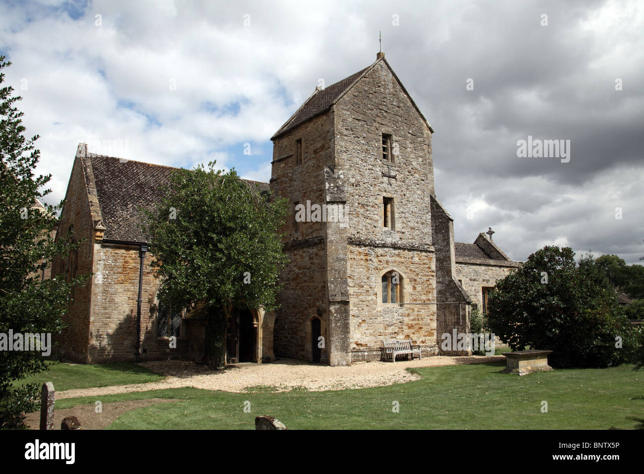 St Denys Chiesa, Little Compton, Warwickshire Foto Stock