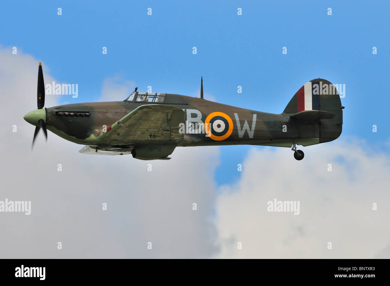 Hawker Hurricane IIc Battle of Britain Memorial Flight Foto Stock