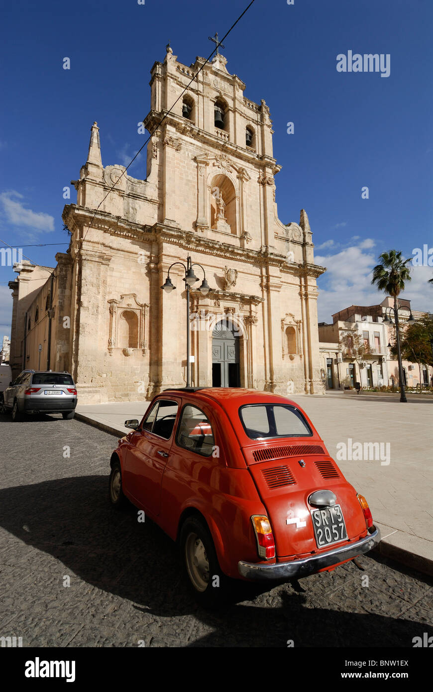 Avola. Sicilia. L'Italia. Xviii C Chiesa Santa Venera. Foto Stock